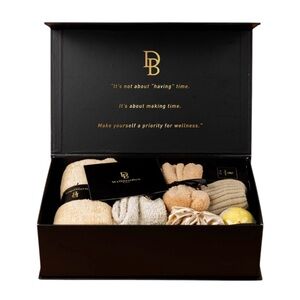 Brand New DinBer 12pc Wellness Box…. Self Care/Spa Gift Set Box